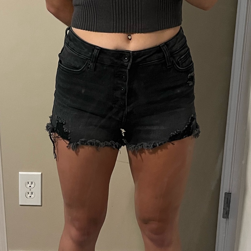 Kendall + Kylie Black Hipster Jean Short